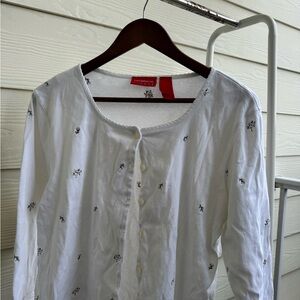 Liz Claiborne Floral Cardigan